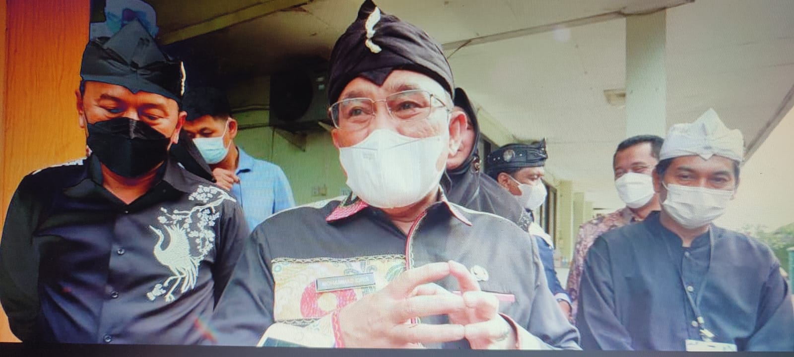 Wali Kota Depok, Mohammad Idris menghadiri Gelar Seni Tradisi, Sunda Makalangan di Wisma Hijau, Mekarsari,