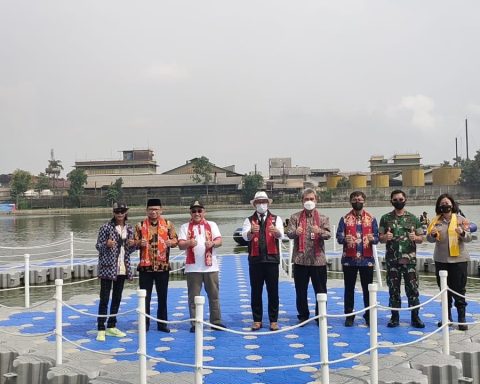 Gubernur Jawa Barat Ridwan Kamil resmikan situ Rawa Kalong