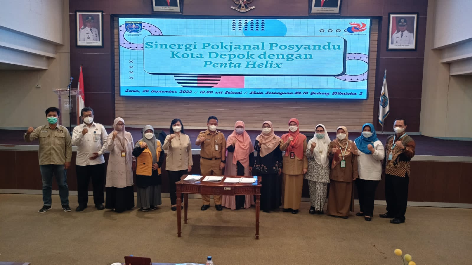 Pentahelix dan Pokjanal Posyandu Teken MoU