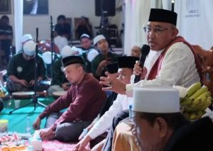 Wali Kota Depok, Mohammad Idris mengisi tausiah Peringatan Maulid Nabi Muhammad SAW dan Hari Santri Nasional 2022.