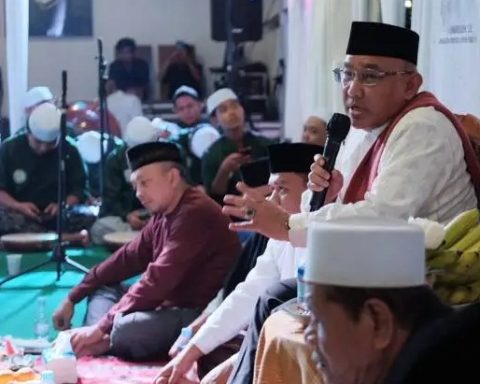 Wali Kota Depok, Mohammad Idris mengisi tausiah Peringatan Maulid Nabi Muhammad SAW dan Hari Santri Nasional 2022.