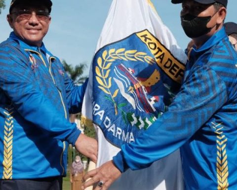 Wali Kota Depok, Mohammad Idris secara resmi melepas 500 atlet dari 41 cabang olahraga (cabor) yang siap bertanding membela Kota Depok pada ajang Pekan Olahraga Provinsi (Porprov) XIV Jawa Barat (Jabar) Tahun 2022