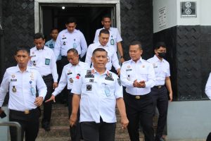 Kepala Kantor Wilayah Kementerian Hukum dan HAM Jawa Barat, R.Andika Dwi Prasetya beserta Kepala Divisi Pemasyarakatan Kanwil Kementerian Hukum dan HAM Jawa Barat sambangi Rutan Depok