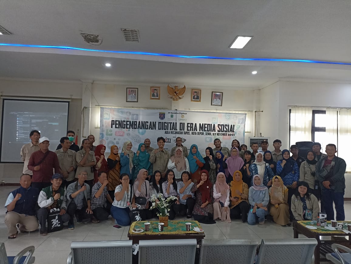 PT Karabha Digdaya dan IJTI Korda Depok gelar pelatihan medfia sosial. (Istimewa)