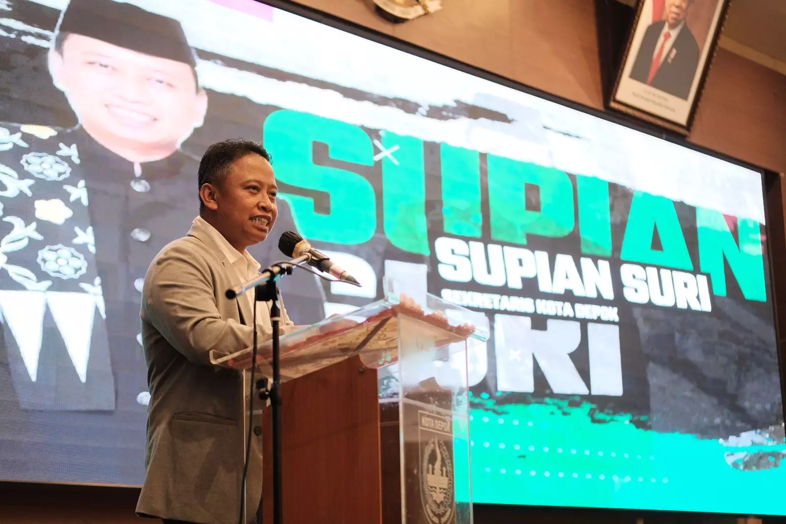 Sekda Depok Supian Suri