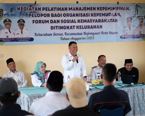 Sekda Depok Supian Suri Sosialisasi di Kelurahan Serua