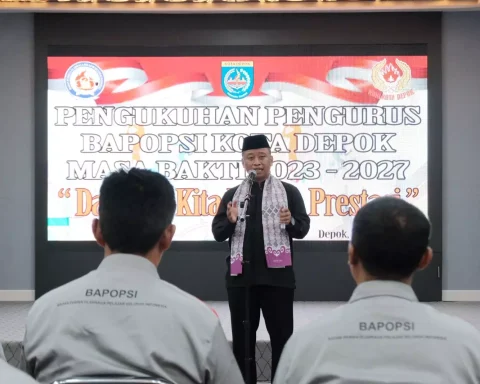 Sekda Depok menghadiri kegiatan BAPOPSI. (isitimewa)