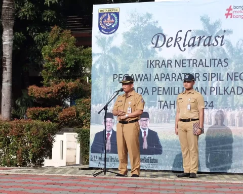 Supian Suri pimpin apel. (istimewa)