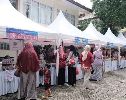 Expo produk hasil PEKKA dan Komunitas Wanita Tangguh binaan DP3AP2KB Kota Depok di Halaman Gedung Dekranasda, 20-21 Maret 2025. (Istimewa)