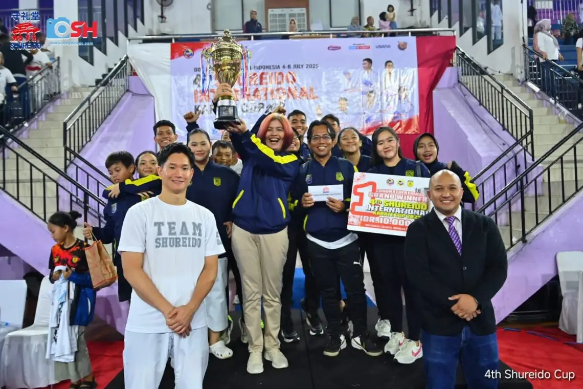 Forki Kota Depok menjadi juara umum pada ajang bergengsi 4th Shureido International Karate Cup 2025 yang digelar di GOR Ciracas, Jakarta Timur, pada 4–6 Juli 2025.