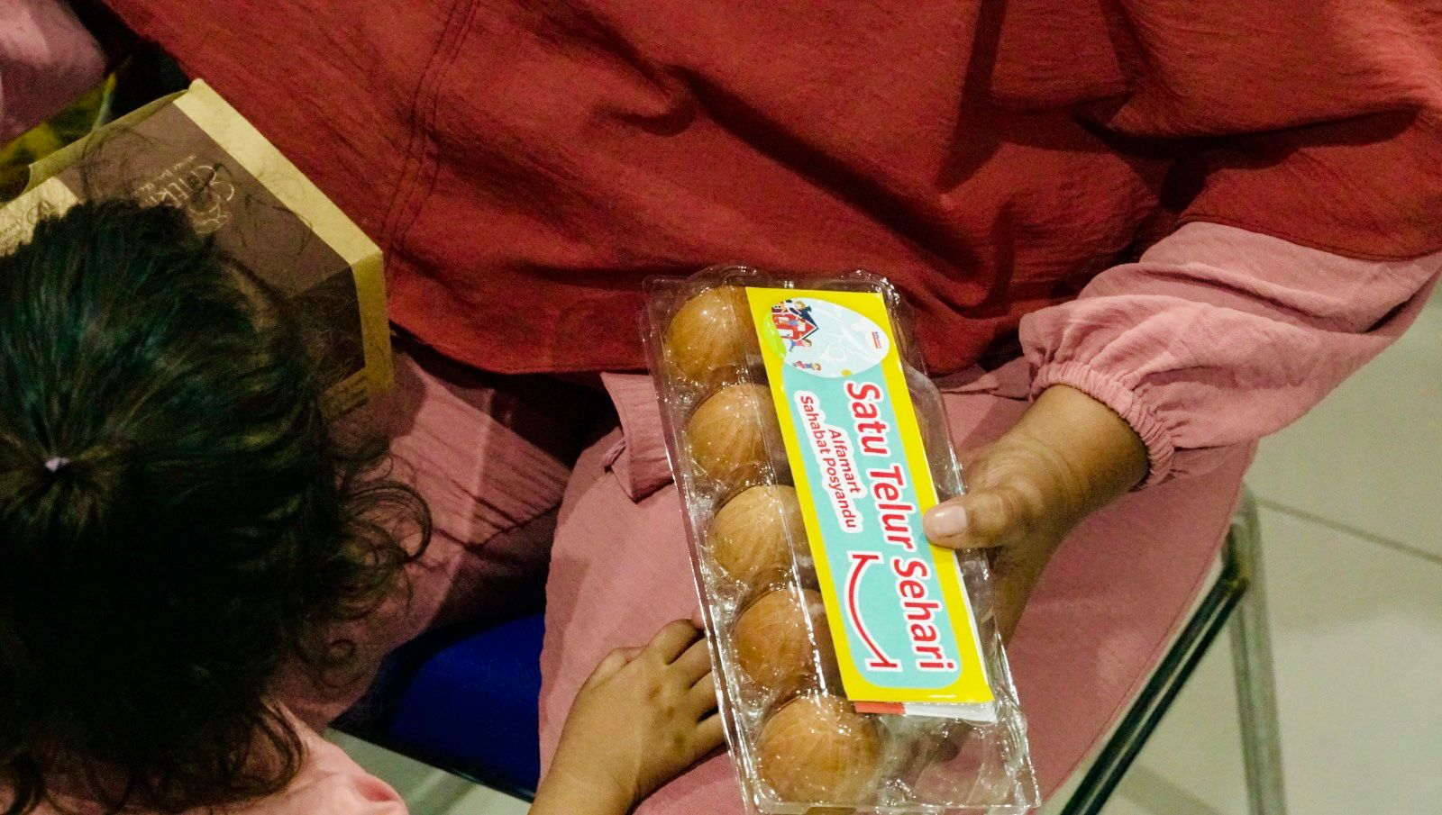 Ilustrasi program satu telur sehari. (Istimewa)