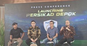 Persikad Depok melaunching tim mereka untuk berlaga di liga dua championship. (Istimewa)