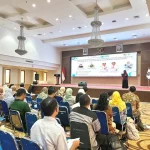 Kegiatan Seminar Peringatan Hari Kesehatan Indera Penglihatan dan Pendengaran Nasional di Aula Lantai 10 Gedung Dibaleka 2, Rabu