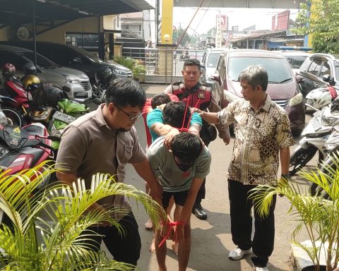 Polsek Bojong Gede Tangkap 3 Pelaku Pencurian Truk